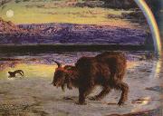 William Holman Hunt the scapegoat painting